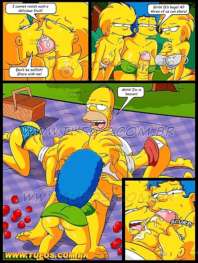 Thes simpsons picnic tufos