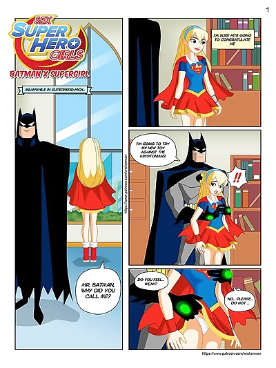 Sexo super-herói meninas supergirl